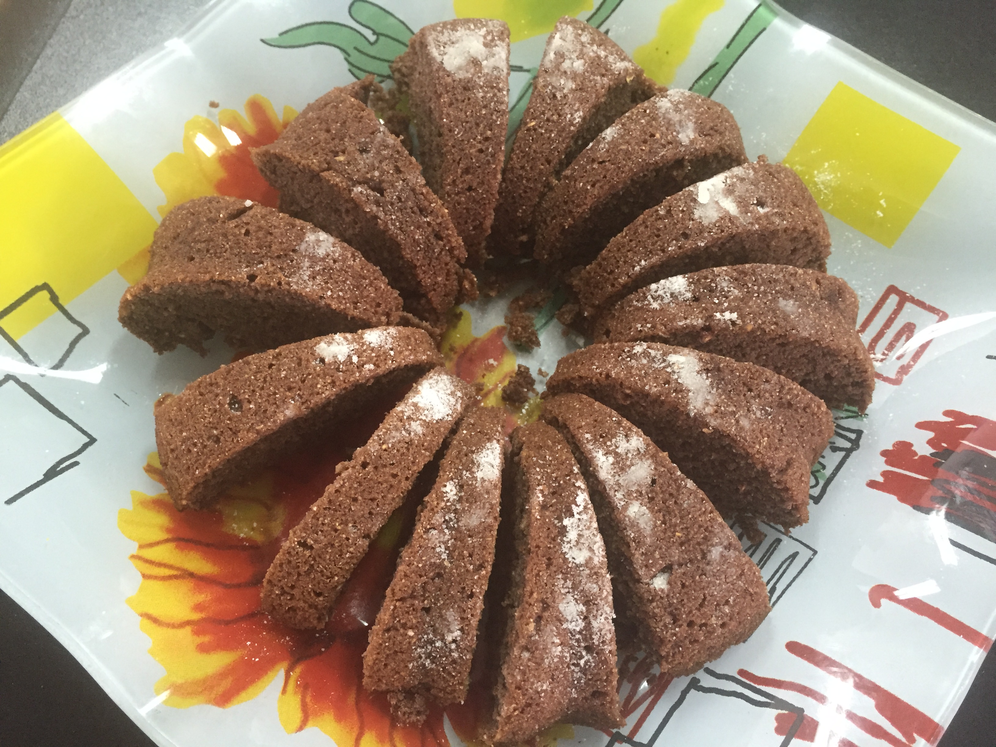 Einkorn cake with coconut flour